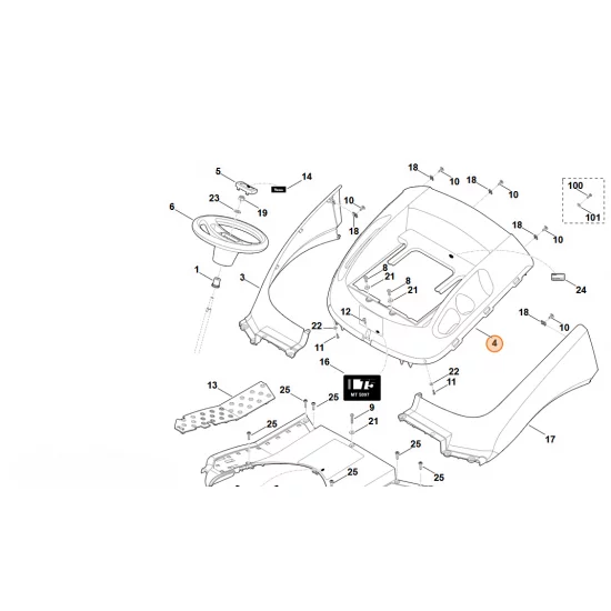 STIHL  Wspornik 6170 703 6240